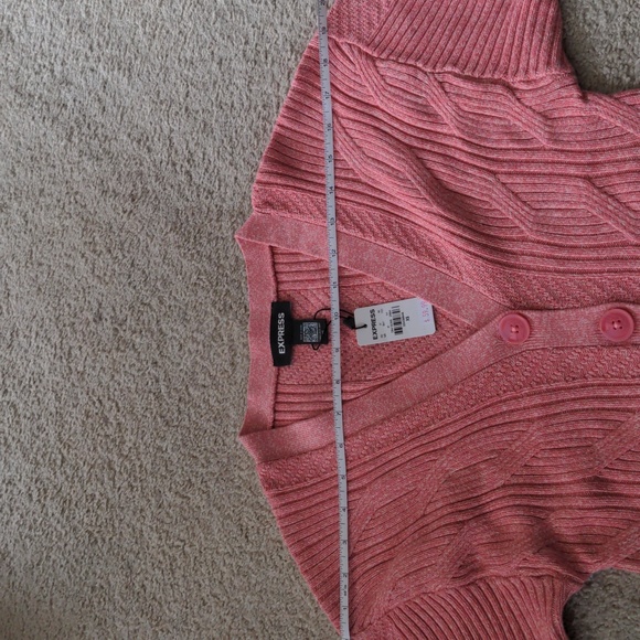 Express pink cardigan - Picture 8 of 12